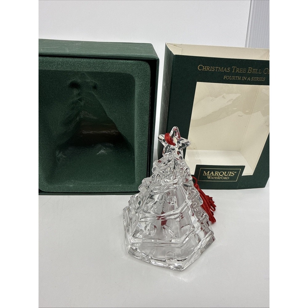 Vintage Marquis Waterford Crystal Christmas Tree Ornament Made in Germany
